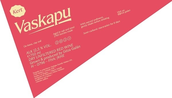 Vaskapu KastélyKert Cuvée 2022