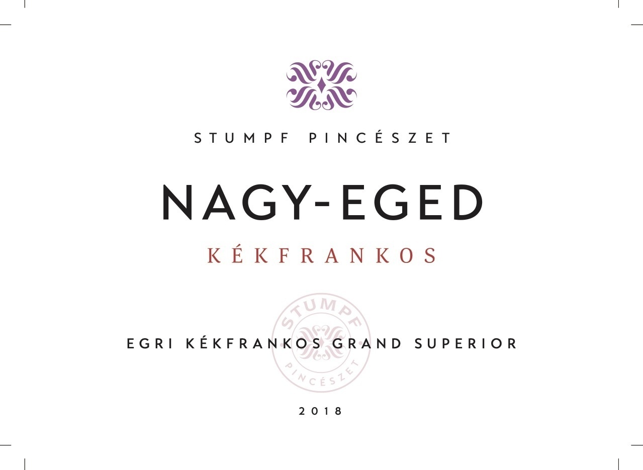Stumpf PincészetEged-Nagy Dűlő Kékfrankos 2019