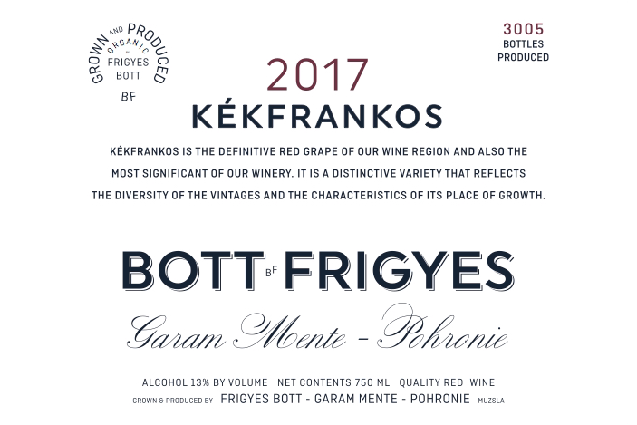 Bott FrigyesKékfrankos 2024
