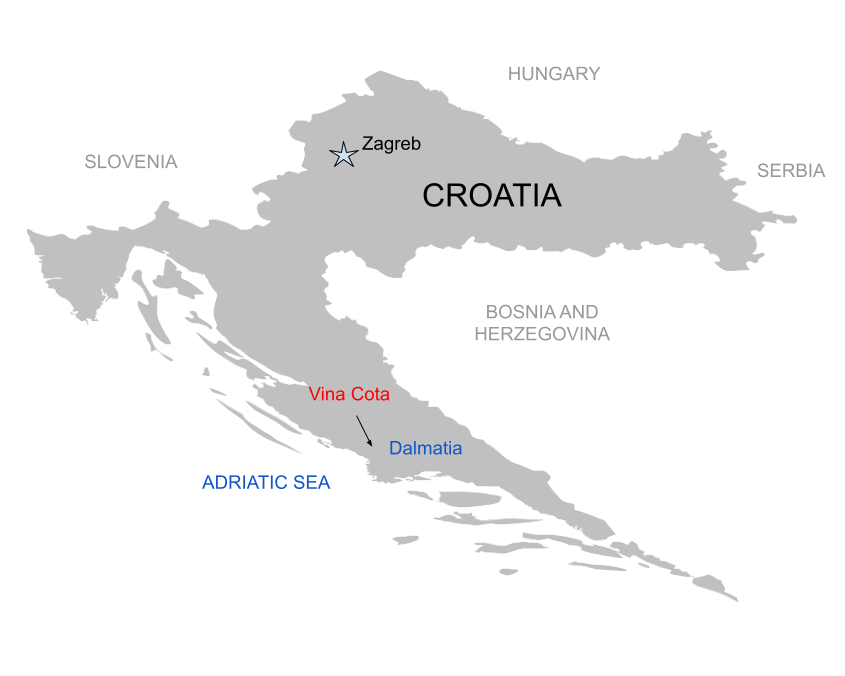Winery map